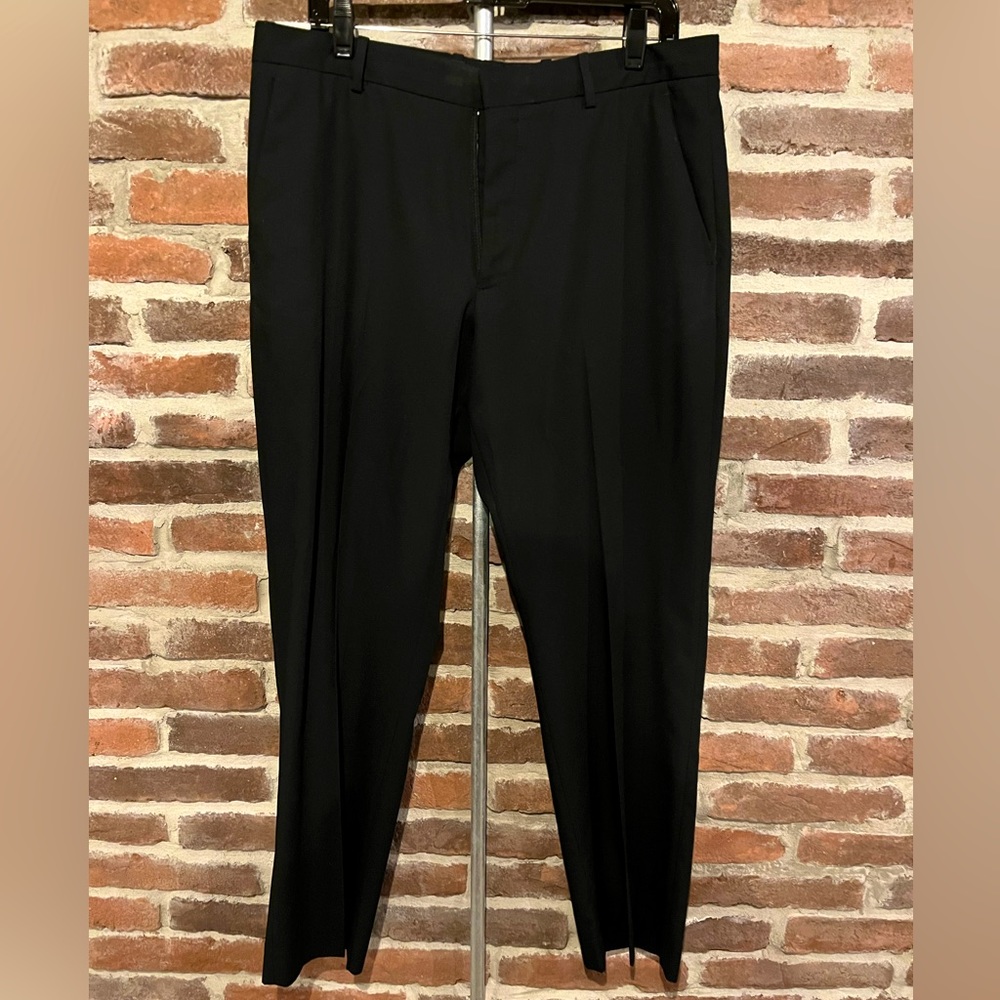 Perry Ellis mens black trouser size 33w